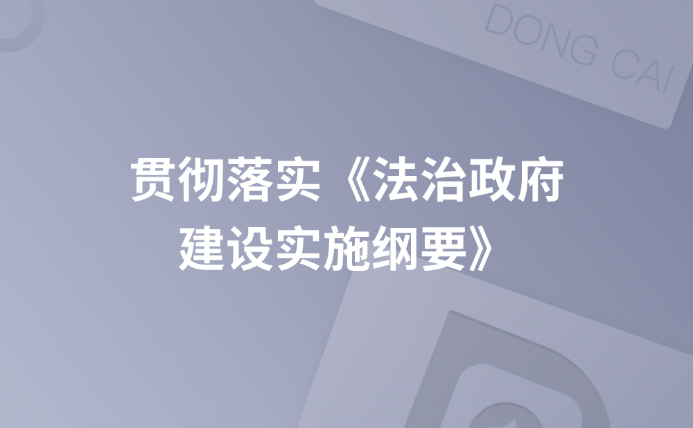 深入学习领会习近平法治思想 贯彻落实《法治政府建设实施纲要（2021—2025年）》